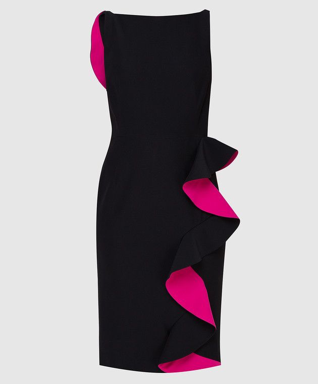 Alexander McQueen o1y0325 Midi Dress in Black Size M / US 6-8 / IT 42-44 - 1 Thumbnail