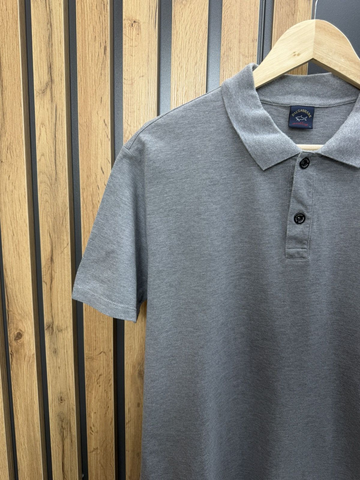 Paul & Shark Paul & Shark Yachting Polo Shirt Grey Cotton Size L Size US L / EU 52-54 / 3 - 4 Thumbnail