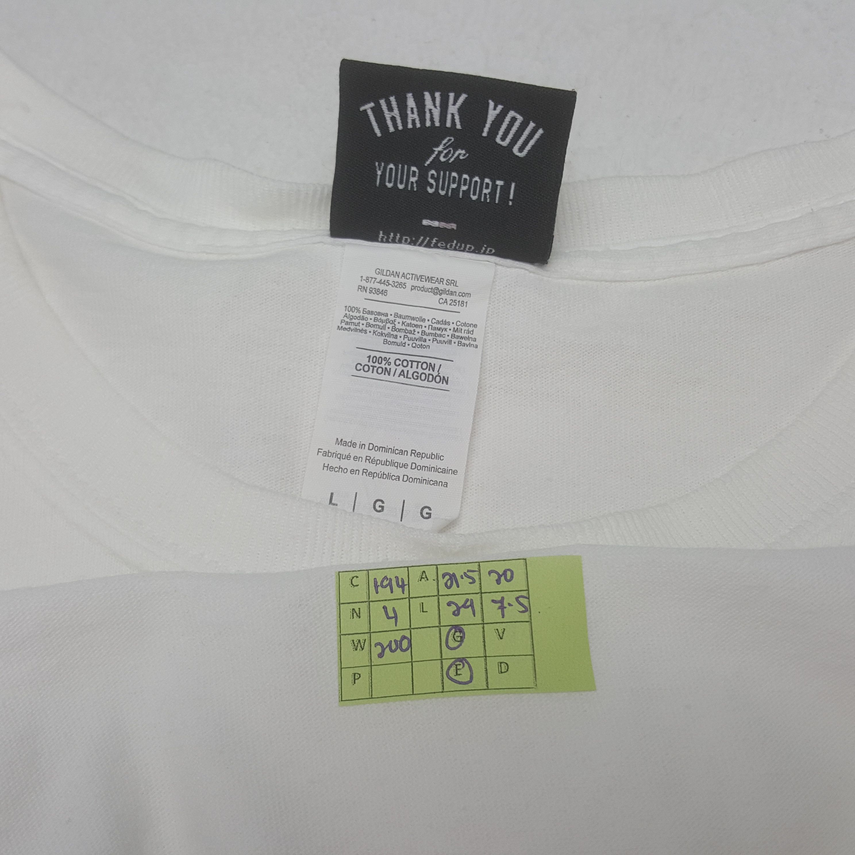 4GSELLER × Vintage Vintage Fedup Wit the Bullshit Padory FedEx Tshirt Size US L / EU 52-54 / 3 - 5 Thumbnail