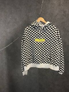 Chequered best sale childish hoodie