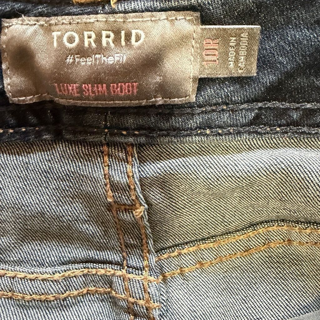 Torrid Torrid Denim - Luxe Slim Boot - Size 10 Size 32" / US 10 / IT 46 - 8 Thumbnail