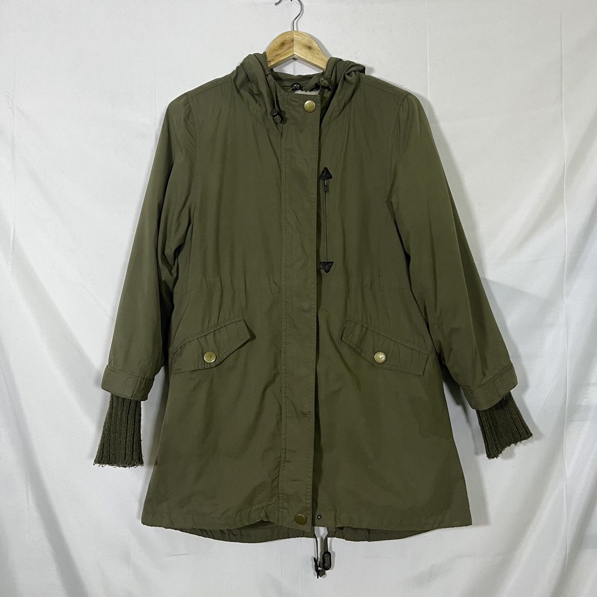 DISCOAT FUR LINED FISHTAIL PARKA