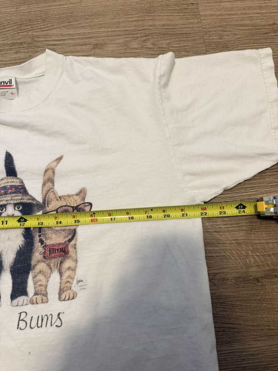 Other Vintage funny cat tee Size US L / EU 52-54 / 3 - 4 Thumbnail