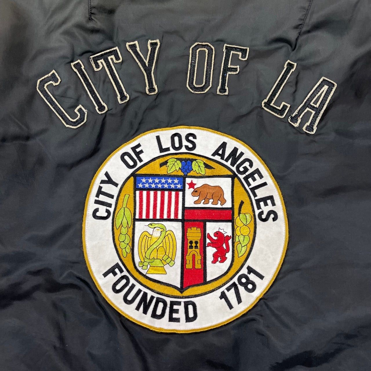 Other CITY OF LA by HAL INDUSTRIES INC Flight Jacket Type MA-1 Size US XXL / EU 58 / 5 - 3 Thumbnail