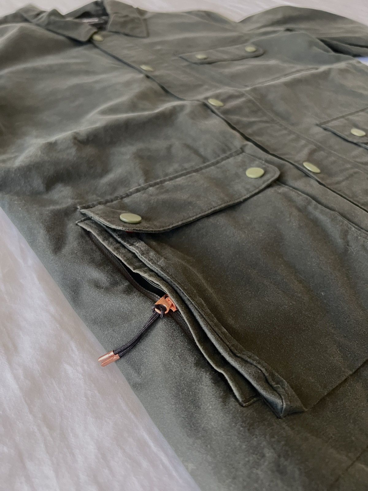 Levi's Levis x Halley Stevensons Wax Jacket Size US M / EU 48-50 / 2 - 3 Thumbnail