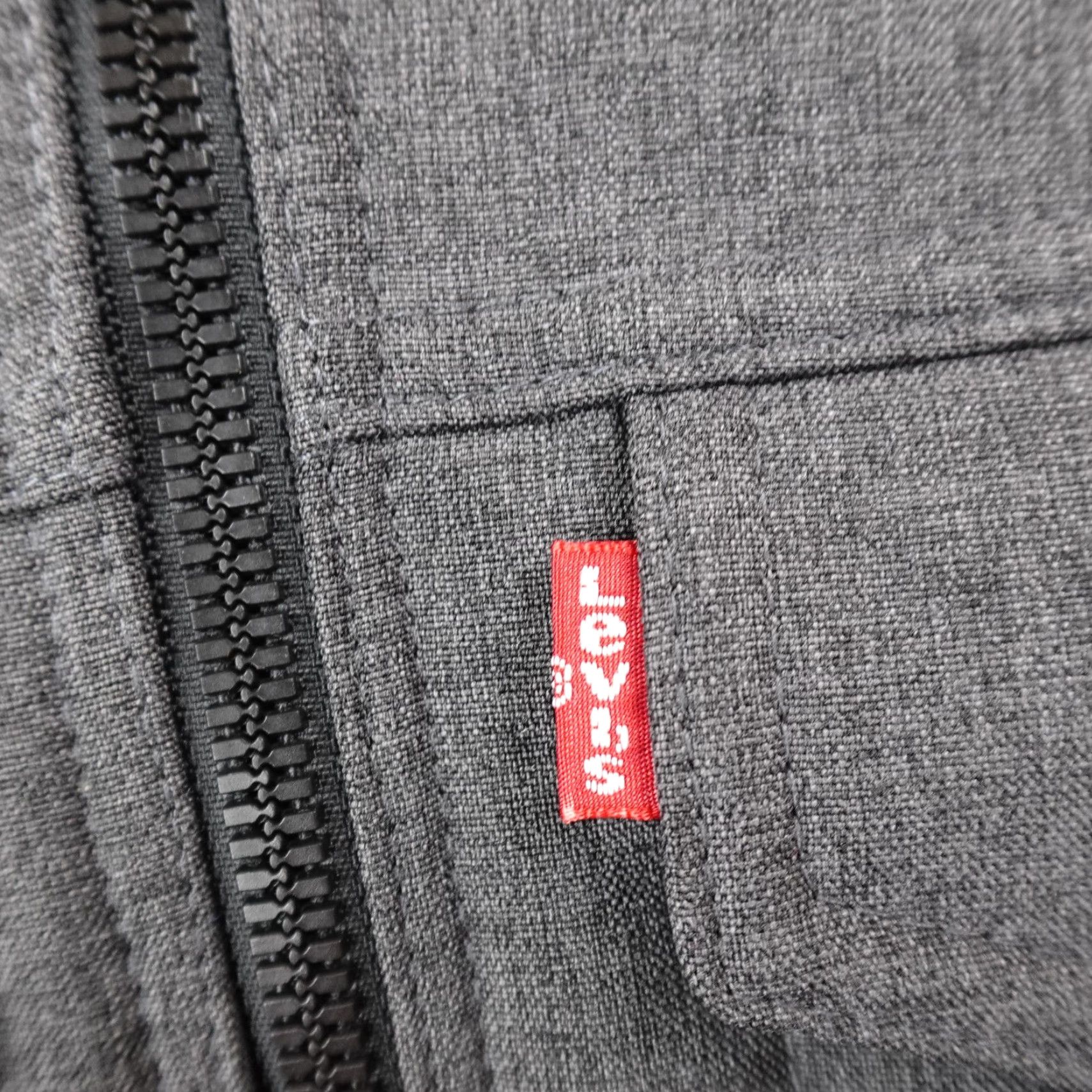 Levi's Levi's Jacket Mens M BlackGray Water Resistant Softshell Windbreaker Coat Zip Hooded Size US M / EU 48-50 / 2 - 6 Thumbnail