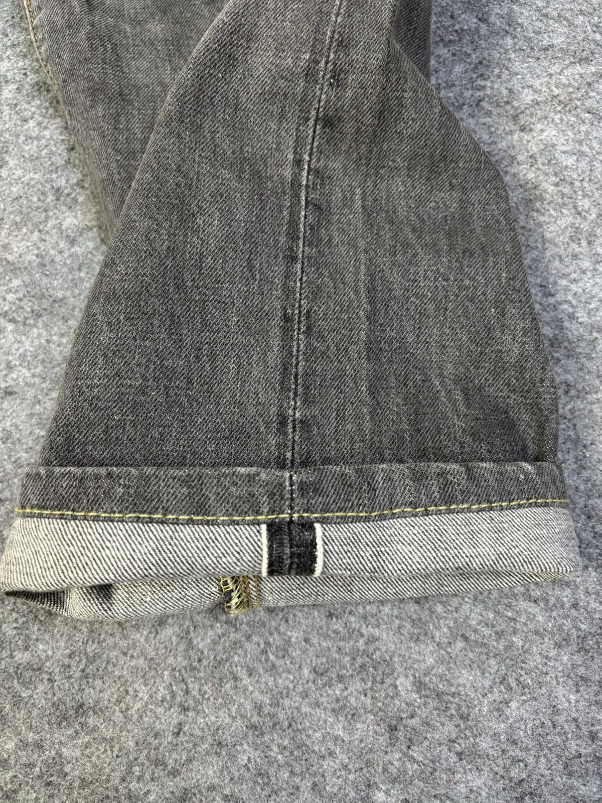Japanese Brand Vintage John Bull Japan Black Wash Selvedge Denim K168 Size US 30 / EU 46 - 9 Thumbnail