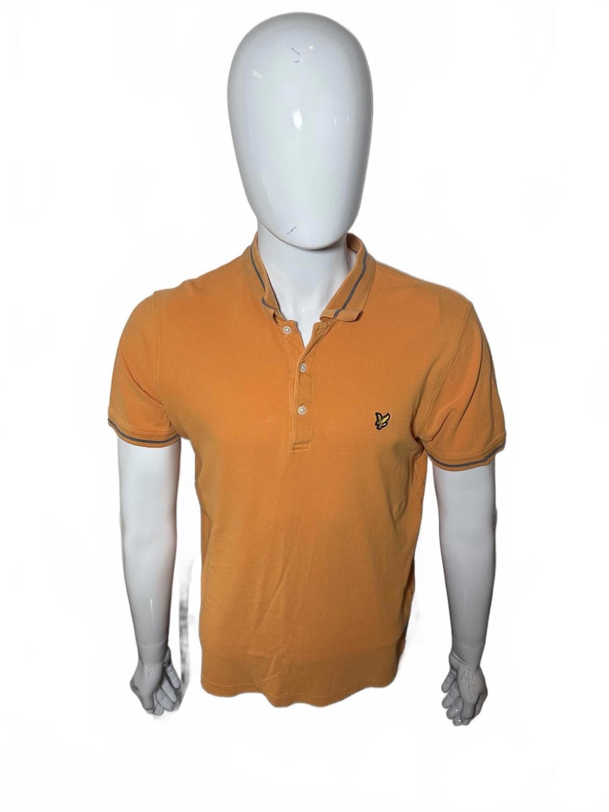 Lyle & Scott Lyle & Scott Classic Polo Shirt - Vibrant Orange Size US XL / EU 56 / 4 - 2 Thumbnail