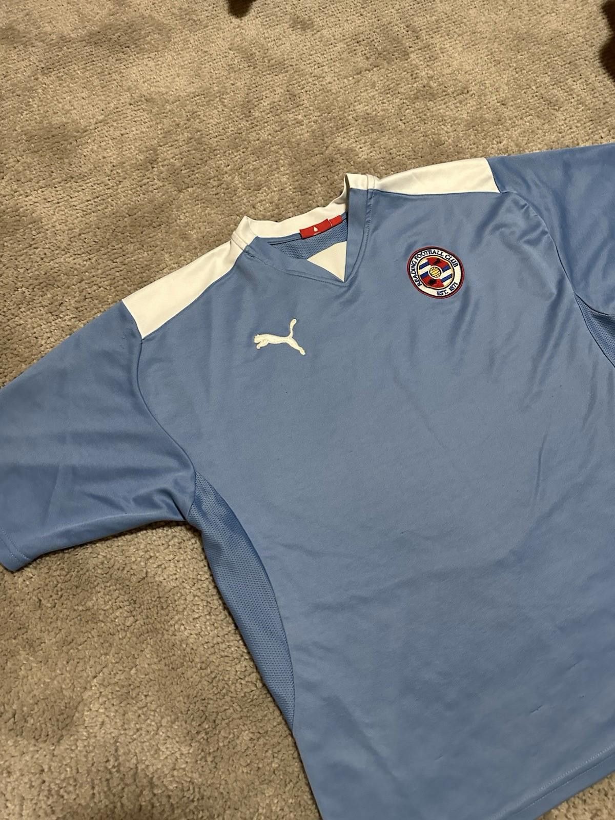 Puma 2008-09 Reading Puma Football Socccer Training Shirt Sz L Size US L / EU 52-54 / 3 - 3 Thumbnail