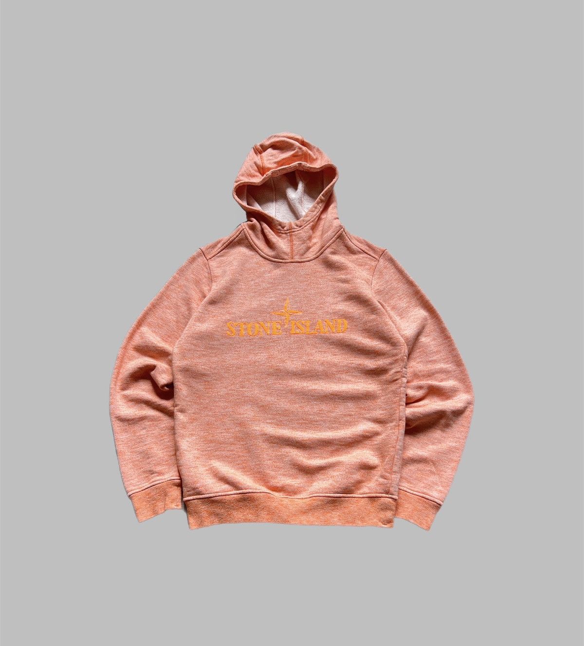 Stone Island × Vintage Stone Island Vintage Hoodie Big Logo Size US S / EU 44-46 / 1 - 1 Thumbnail