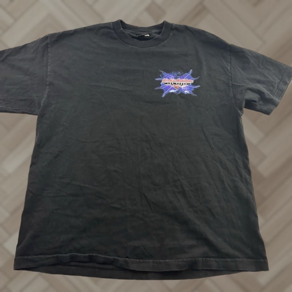 Harley Davidson Harley-Davidson Cafe Las Vegas Short Sleeve T Shirt Men's XL Black Size US XL / EU 56 / 4 - 1 Thumbnail