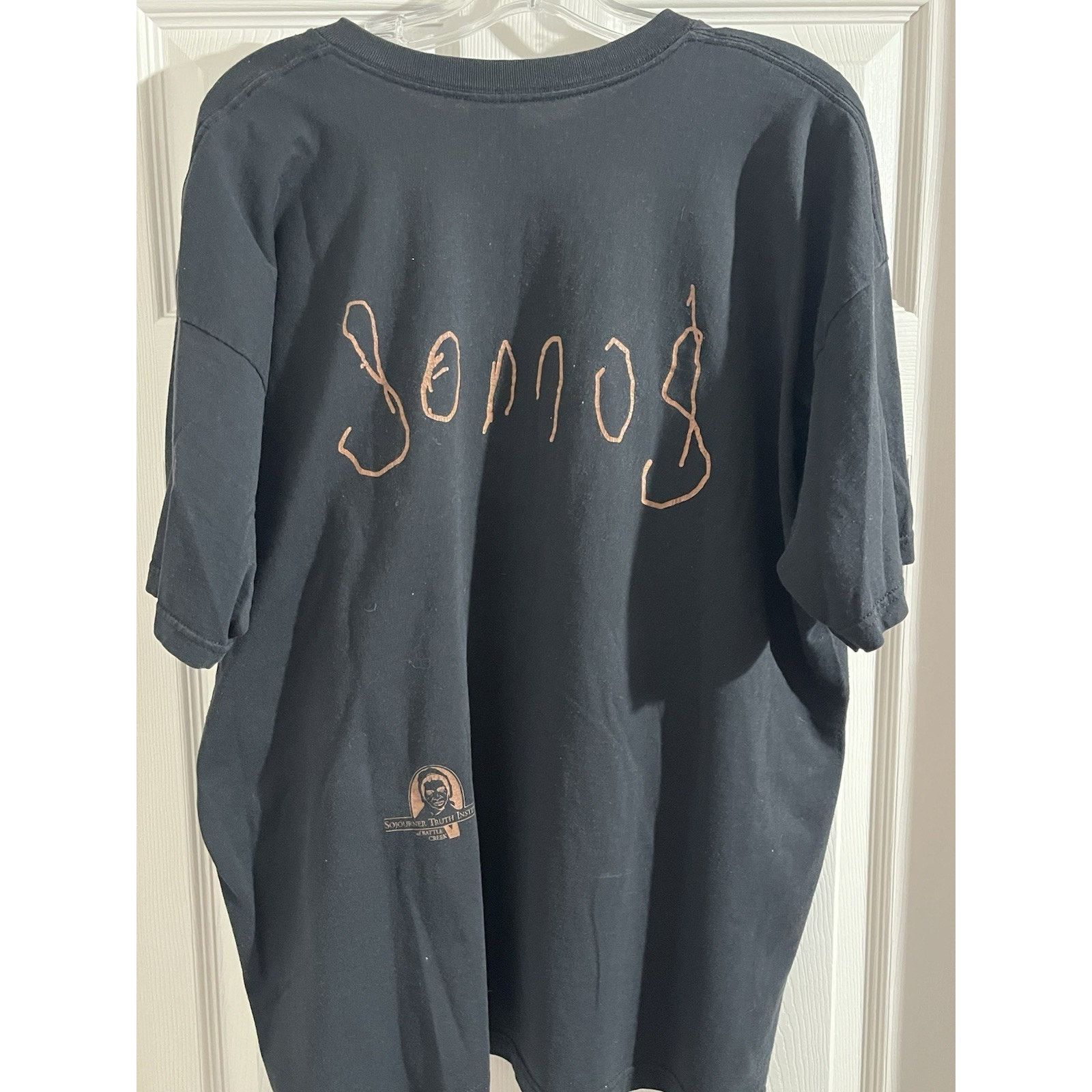 Fruit Of The Loom Vintage Sojourner Truth Monument Shirt Sz XXL Black History Size US XXL / EU 58 / 5 - 4 Thumbnail
