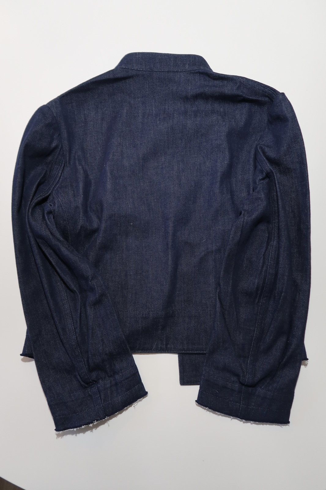 Yohji Yamamoto Raw denim Yohji Yamamoto jacket with mandarin collar Size 38R - 4 Thumbnail