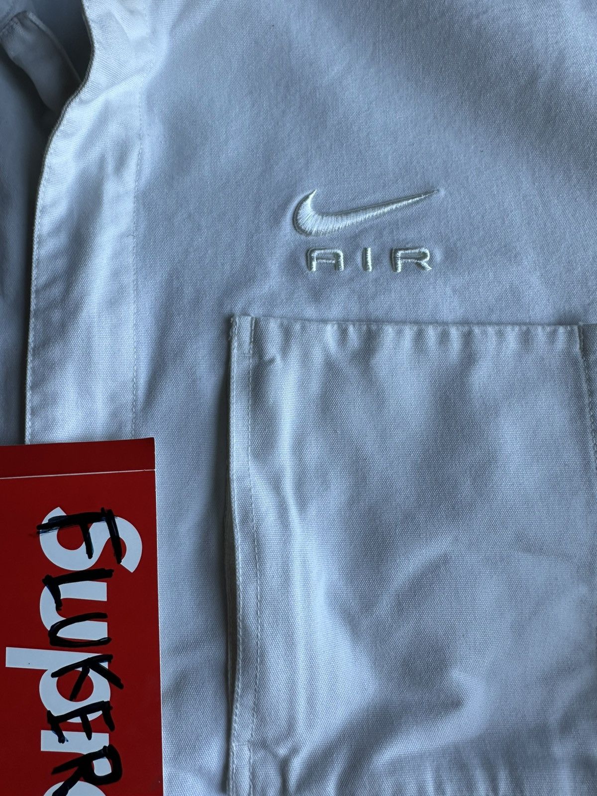 Nike Bundle: Nike Sportswear Air Over-Shirt Top & Cargo Pants Size US 33 - 6 Thumbnail