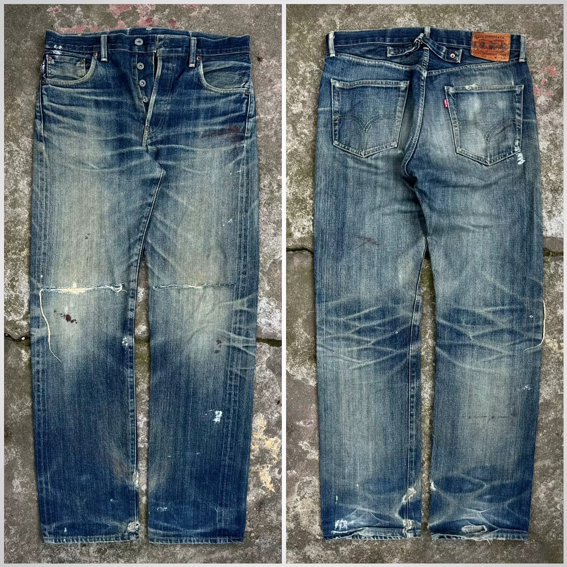 Vintage Vintage Levi's LVC702xx Jeans Size US 32 / EU 48 - 1 Thumbnail
