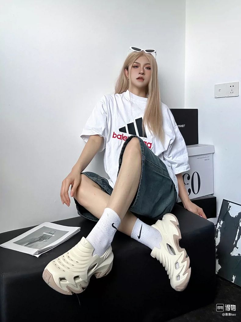 Balenciaga Balenciaga Adidas Co-Logo Monogrammed Embroidered T-Shirt Size US XL / EU 56 / 4 - 8 Thumbnail