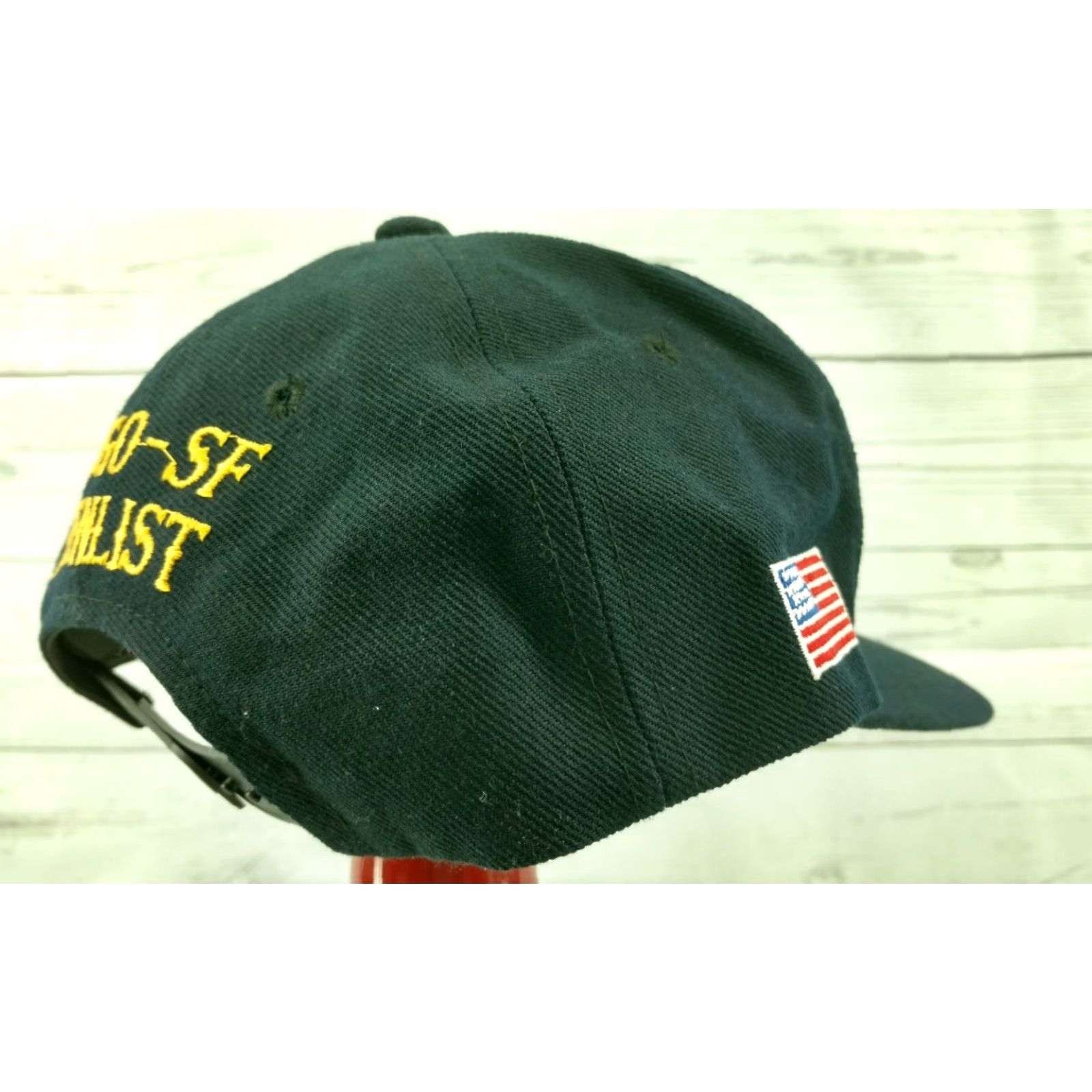 Vintage VINTAGE United States Military 34TH Support Group Hat Dark Blue Hat Navy Blue Adjustable Snapback Men Size ONE SIZE - 5 Thumbnail