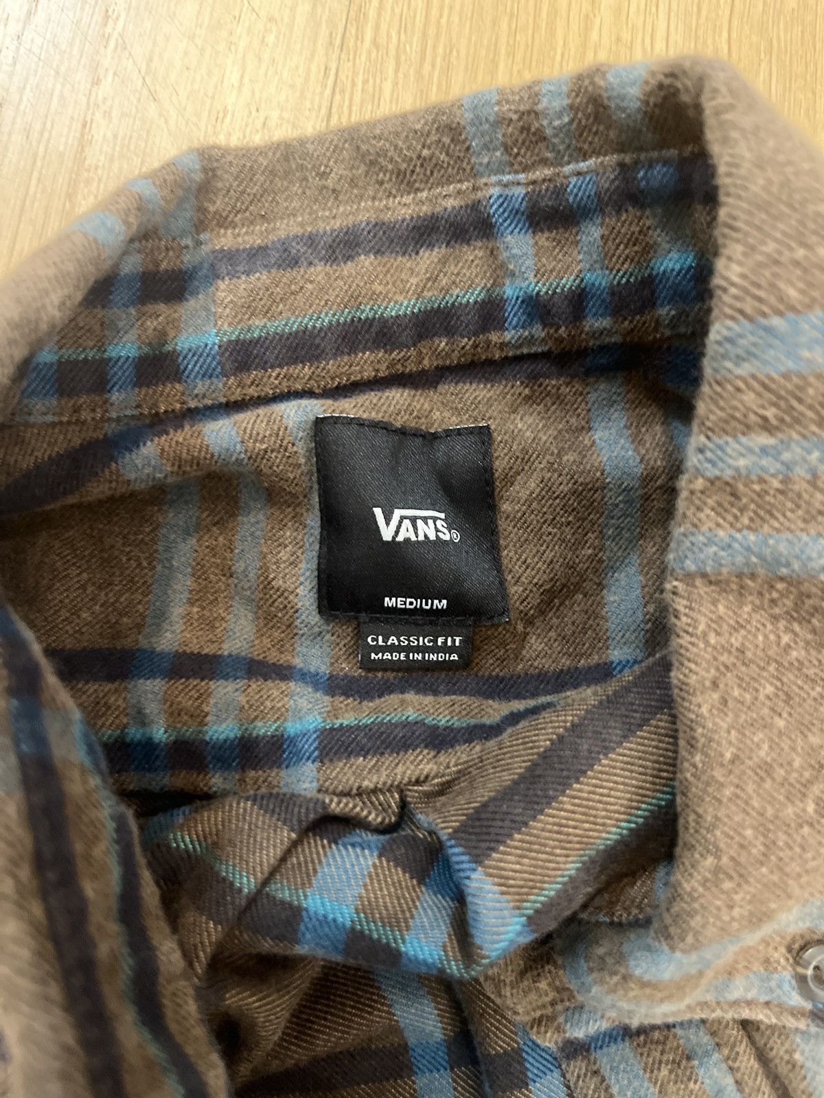Vans Brown Vans Flannel Size US M / EU 48-50 / 2 - 3 Thumbnail