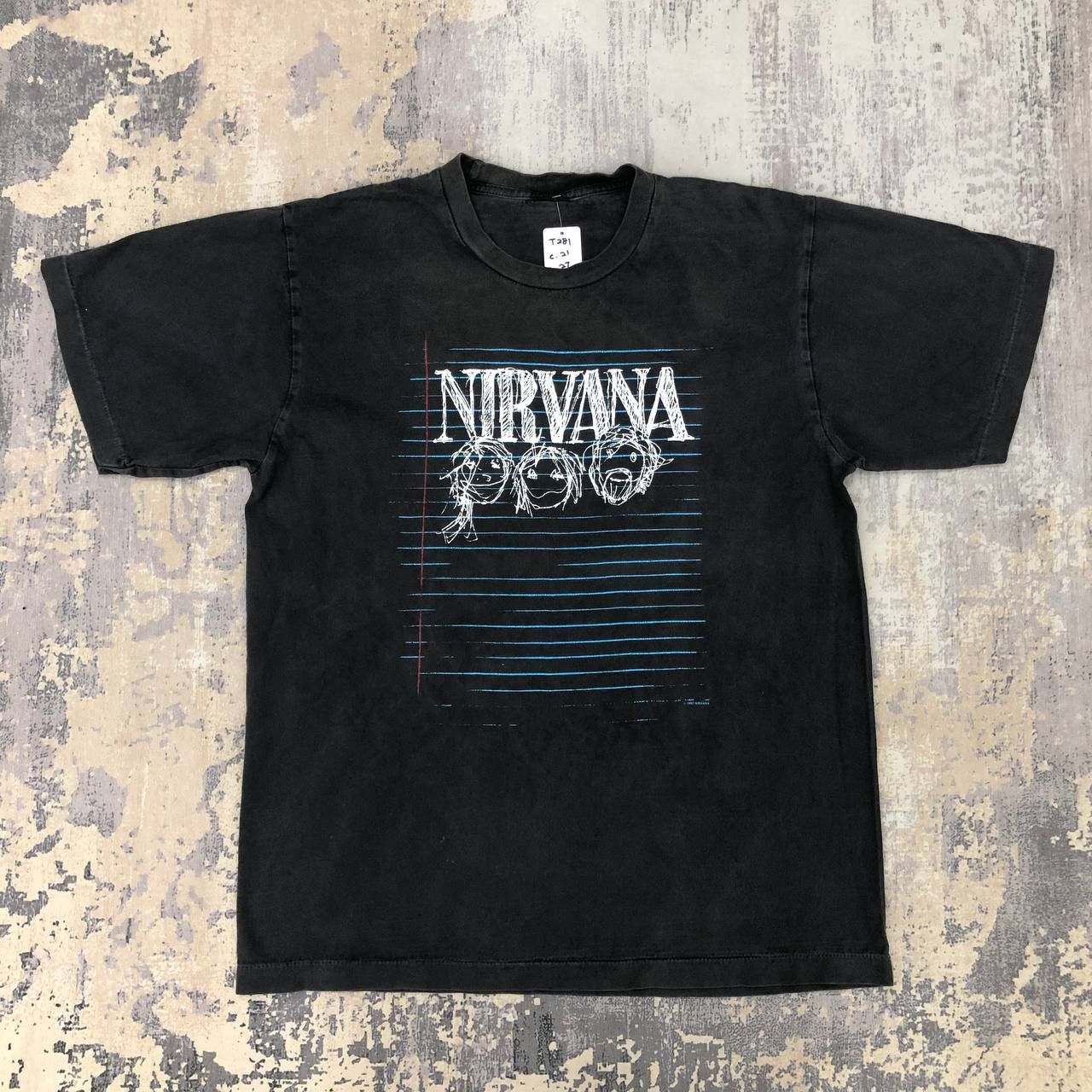Band Tees × Nirvana T281 UNIQLO X NIRVANA SUN FADED TEE Size US M / EU 48-50 / 2 - 1 Thumbnail