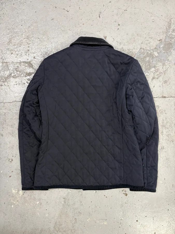 Gucci 2000s Gucci Navy Asymmetrical Quilted Officer Jacket Size US S / EU 44-46 / 1 - 7 Thumbnail