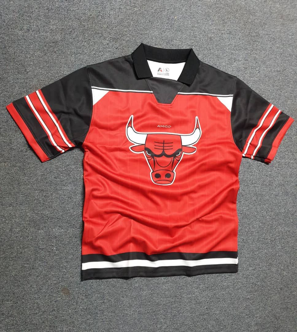 Japanese Brand Chicago bulls amigo 280 gsm jersey Size US M / EU 48-50 / 2 - 5 Thumbnail