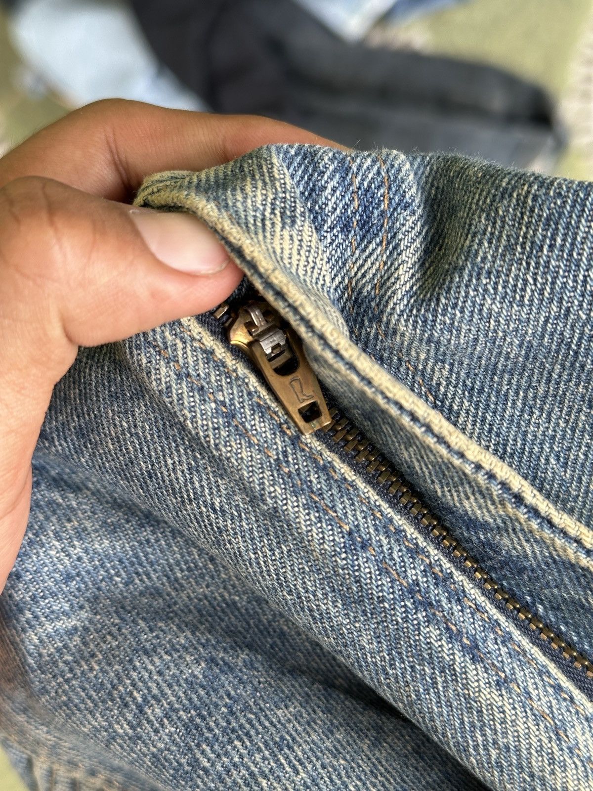 Kapital Vintage Wrangler Distress Patchwork Style 🎌💥 Size US 32 / EU 48 - 6 Thumbnail