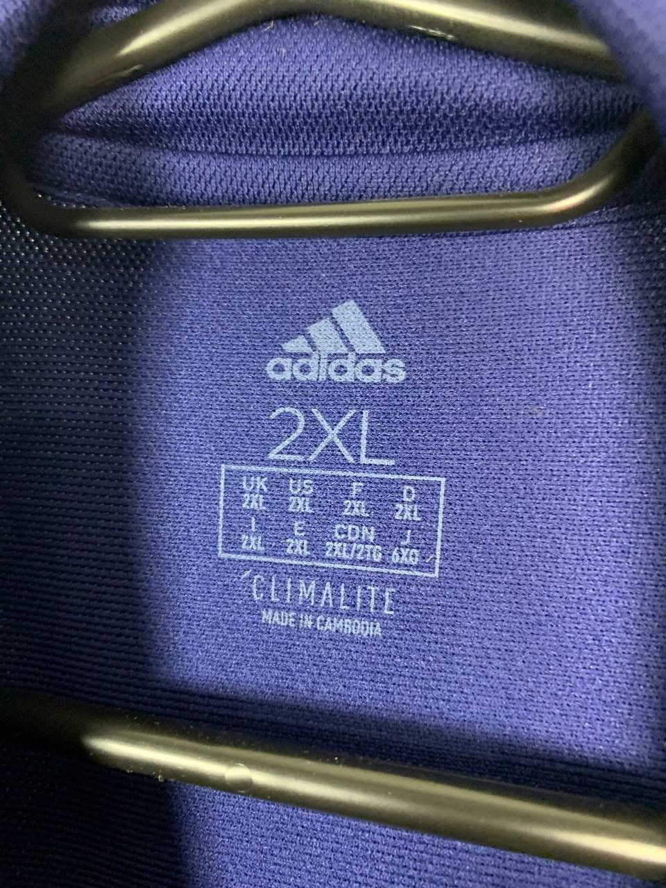 Adidas Adidas Leicester City FC Polo Shirt Navy Blue Men’s Climali Size US XXL / EU 58 / 5 - 5 Thumbnail