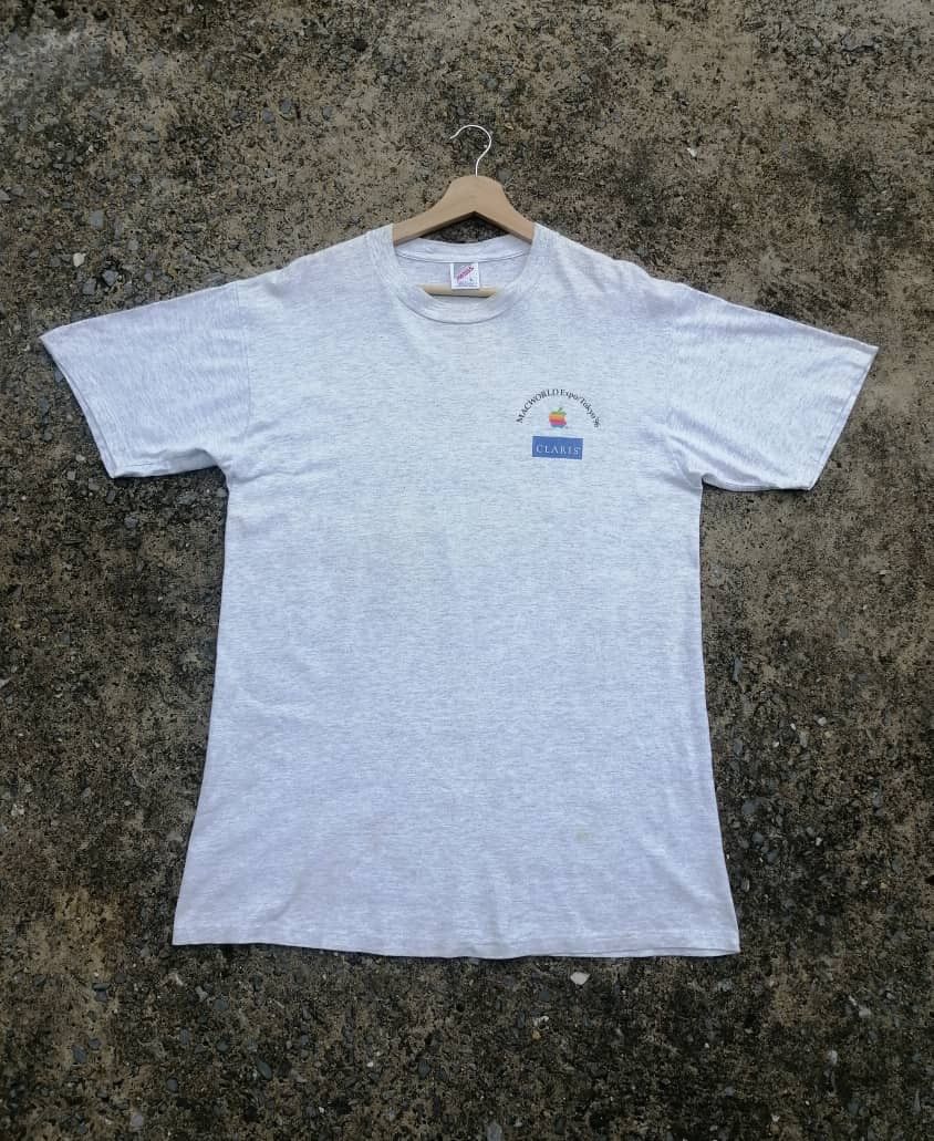 Apple × Vintage Vintage 90s Macworld Expo Tokyo '96 Claris Tee Size US M / EU 48-50 / 2 - 4 Thumbnail