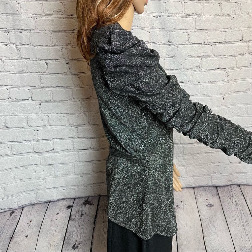 Other NWT New $148 Walter Baker Marwin Top Size L Black Silver Size L / US 10 / IT 46 - 7 Thumbnail