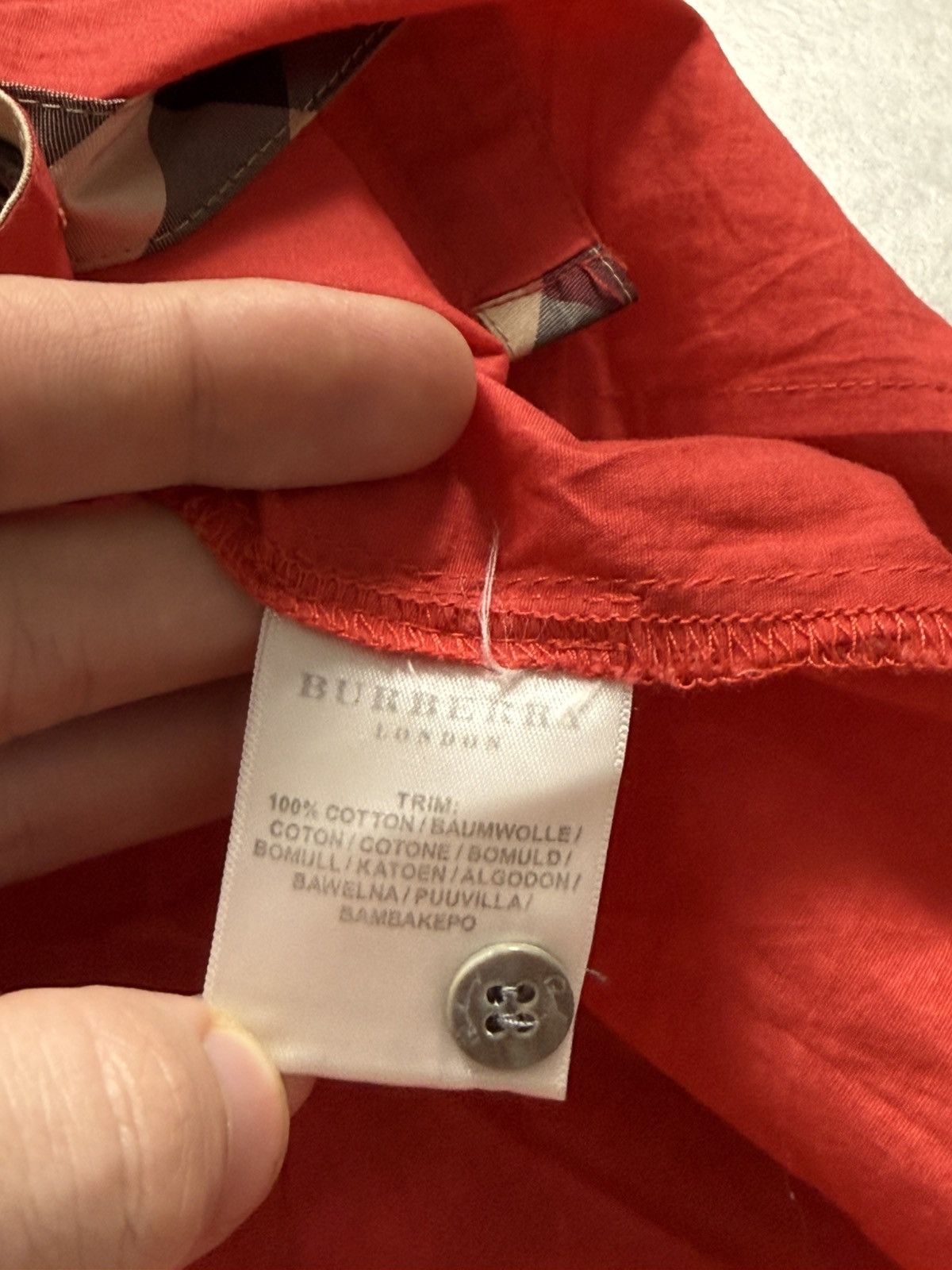 Burberry Burberry Vintage Shirt Size S / US 4 / IT 40 - 11 Thumbnail