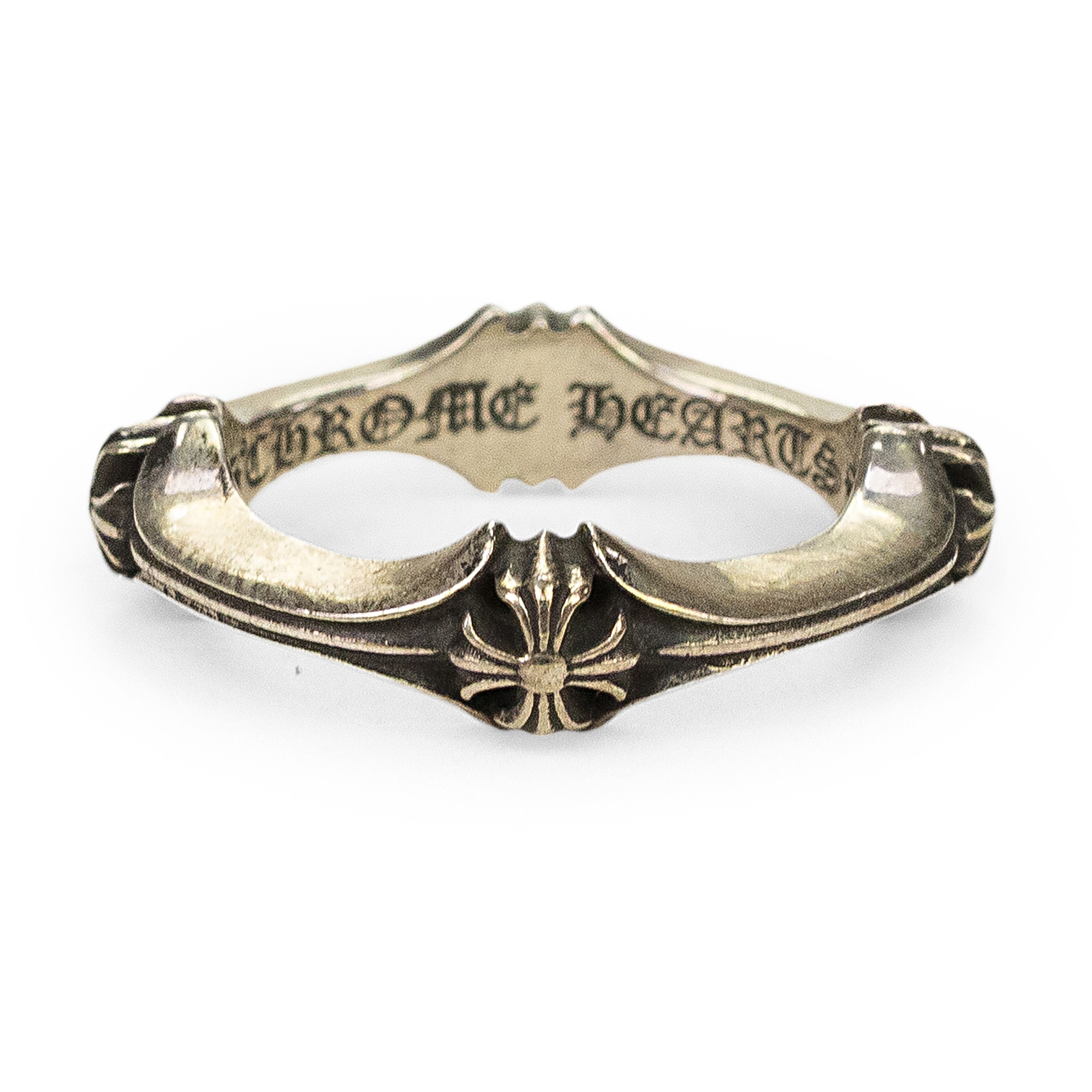 【超希少】Chrome Hearts PLUS AND BONE RING 18 CHROME HEARTS Plus & Bone Ring – kingram-japan
