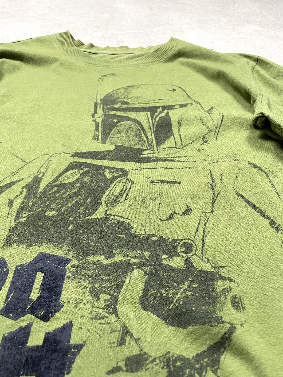 Star Wars Vintage 00’s Star Wars Boba Fett Movie Longsleeve Size US M / EU 48-50 / 2 - 8 Thumbnail