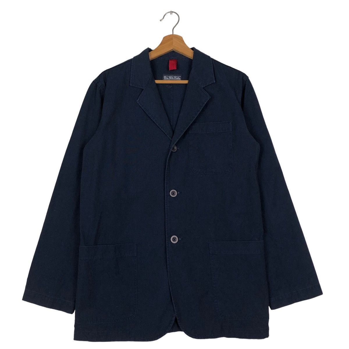 Japanese Brand 🔥Vintage Work Chore Jacket One Mile Half Issey Miyake Japan Size US M / EU 48-50 / 2 - 1 Thumbnail