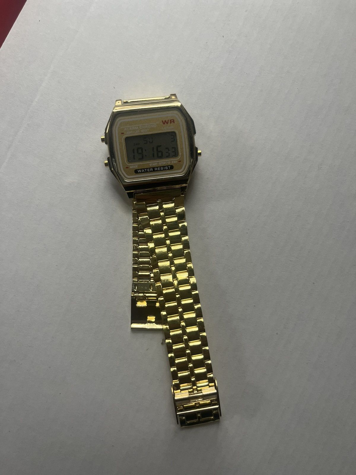 Jewelry Y2K Gold plated watch Size 36 - 1 Thumbnail