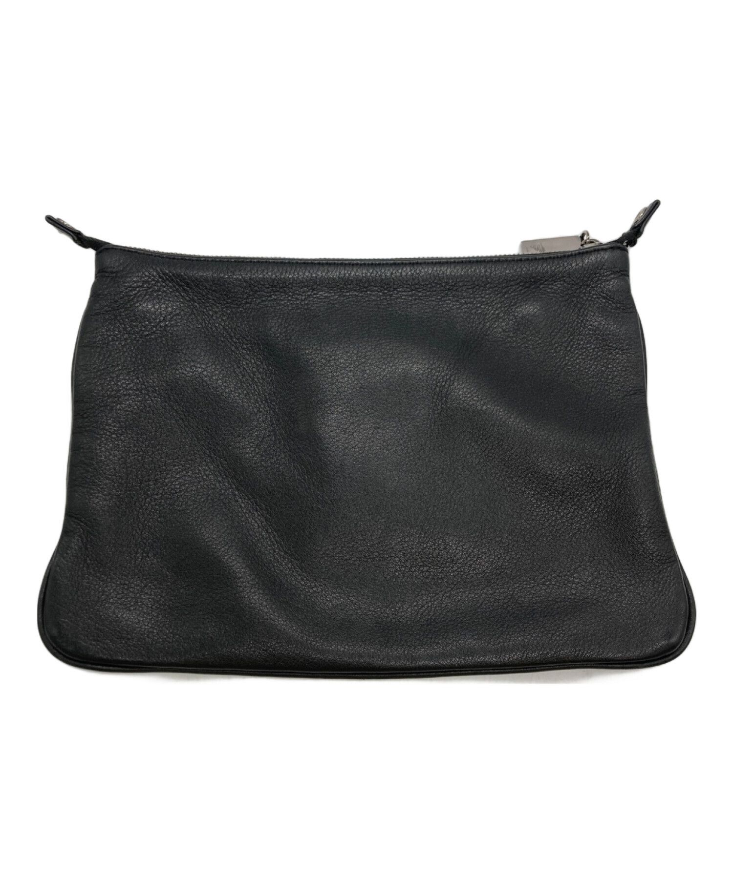 Yohji Yamamoto discord Yohji Yamamoto Signature L Sacoche Shoulder Bag Size ONE SIZE - 2 Thumbnail