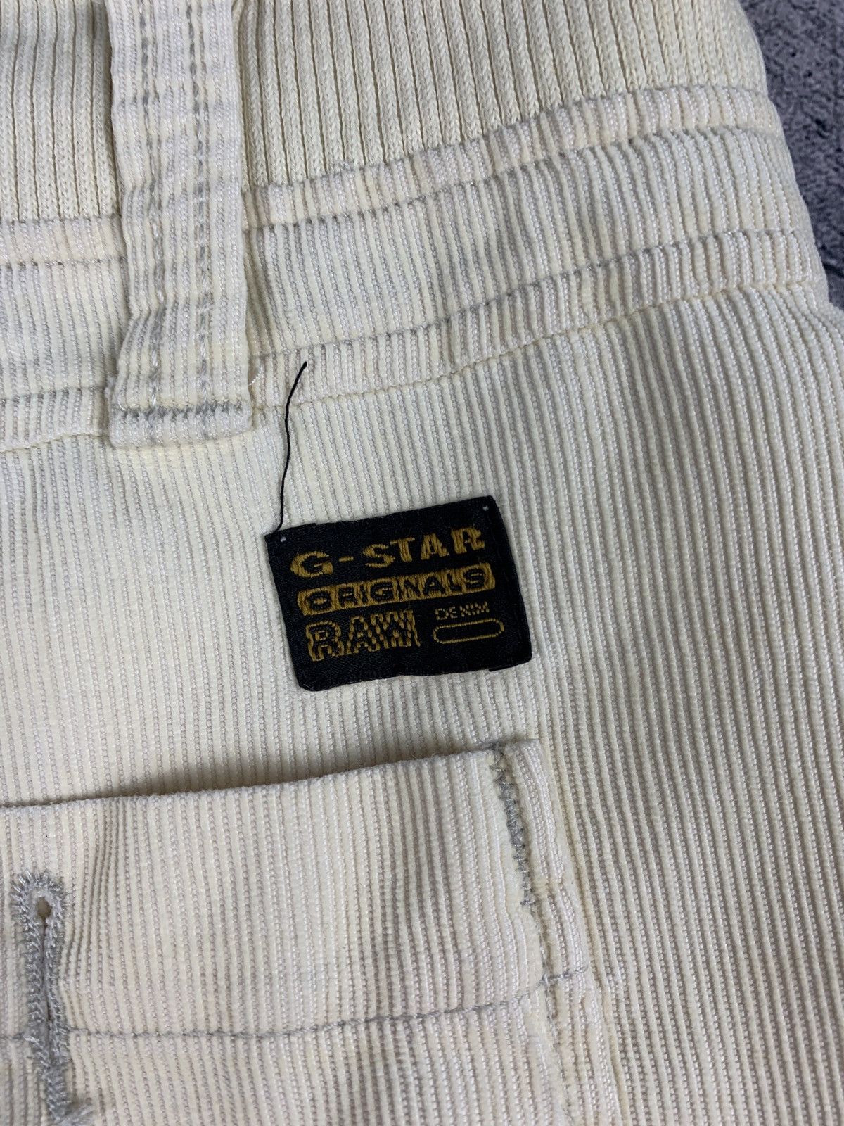 G-Star × Vintage Vintage G-Star Raw Zipper Cargo Velvet Pants 90s avant garde Size US 28 / EU 44 - 6 Thumbnail