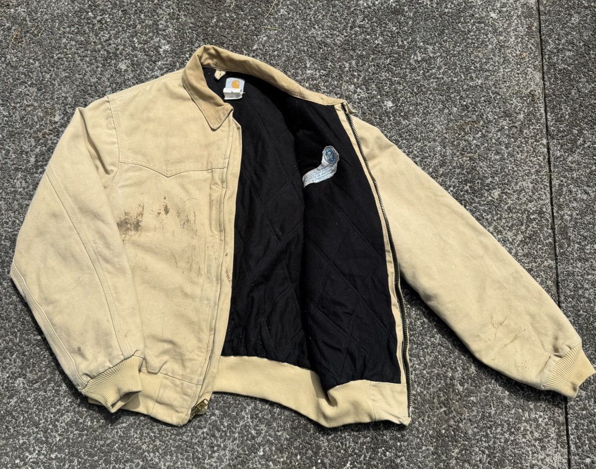 Carhartt Carhartt distressed 2000s Work jacket Size US L / EU 52-54 / 3 - 4 Thumbnail