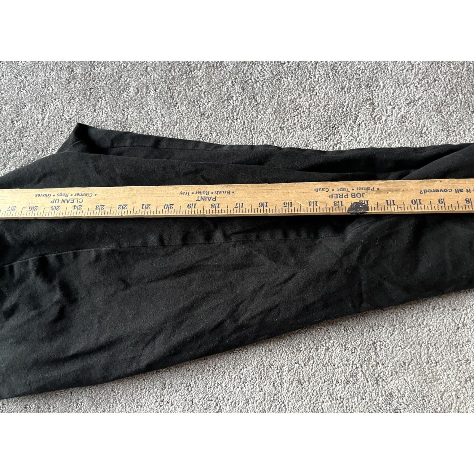 Gap VINTAGE Gap Ultra Skinny Black Stretch Crop Pants Womens 10 Black Cropped Slim Skinny 10R Seasonal? Size 32" / US 10 / IT 46 - 6 Thumbnail