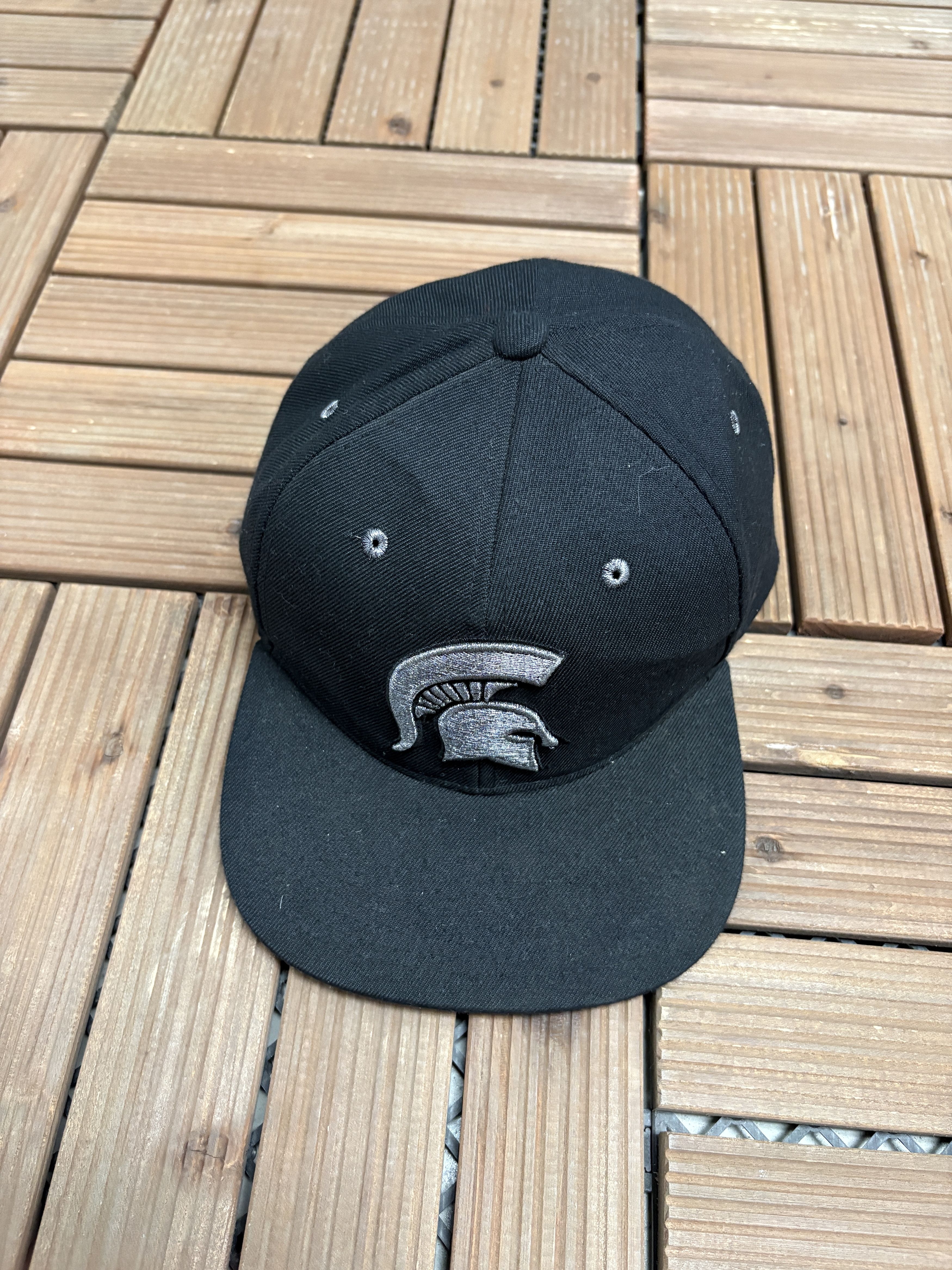 Zephyr Michigan State Spartans Vintage Black Snap Back Hat Cap Size ONE SIZE - 1 Thumbnail