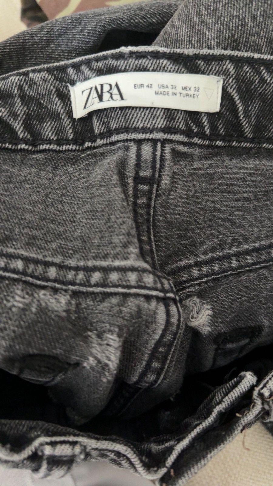 Zara Zara distressed denim (discontinued) Size US 32 / EU 48 - 3 Thumbnail