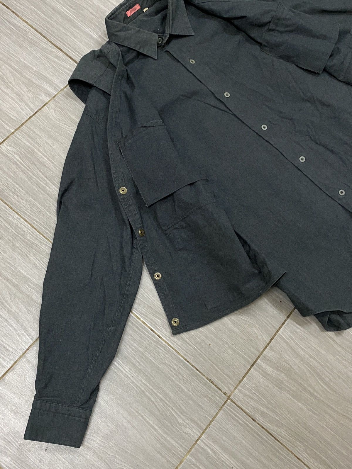 JUN MEN ARCHIVE JUN MEN 2-in-1 Detachable Utility Vest /Shirt Jacket Size US M / EU 48-50 / 2 - 8 Thumbnail