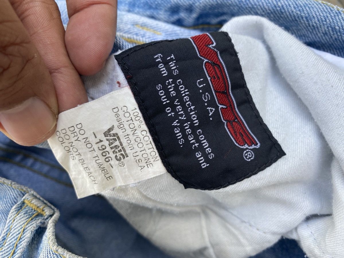 Vans × Vintage ⚡️Steals⚡️ Vintage Vans Baggy Jeans Size US 28 / EU 44 - 10 Thumbnail