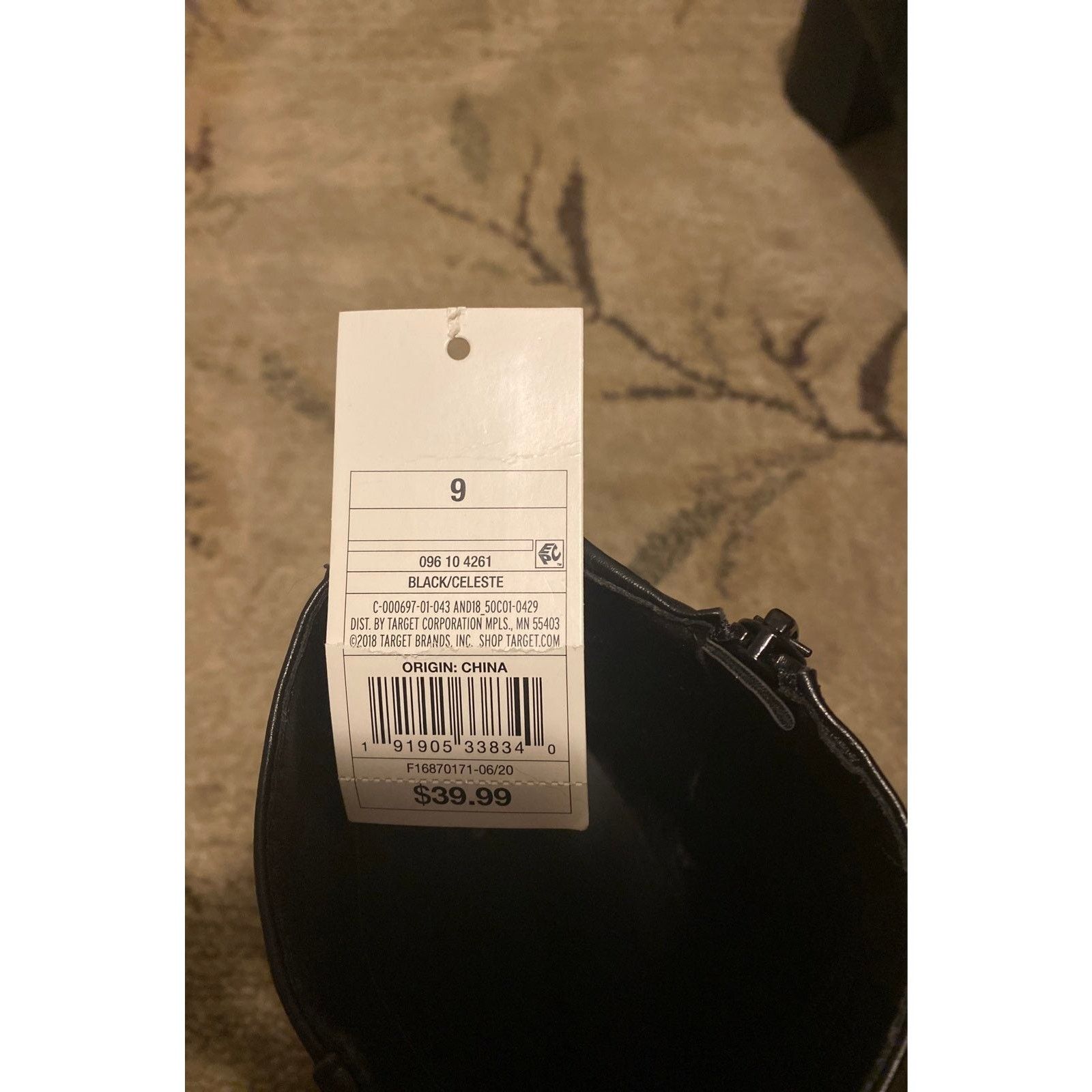 Other A New Day Celeste Booties Black Size 9 New with Tags Size US 9 / IT 39 - 4 Thumbnail