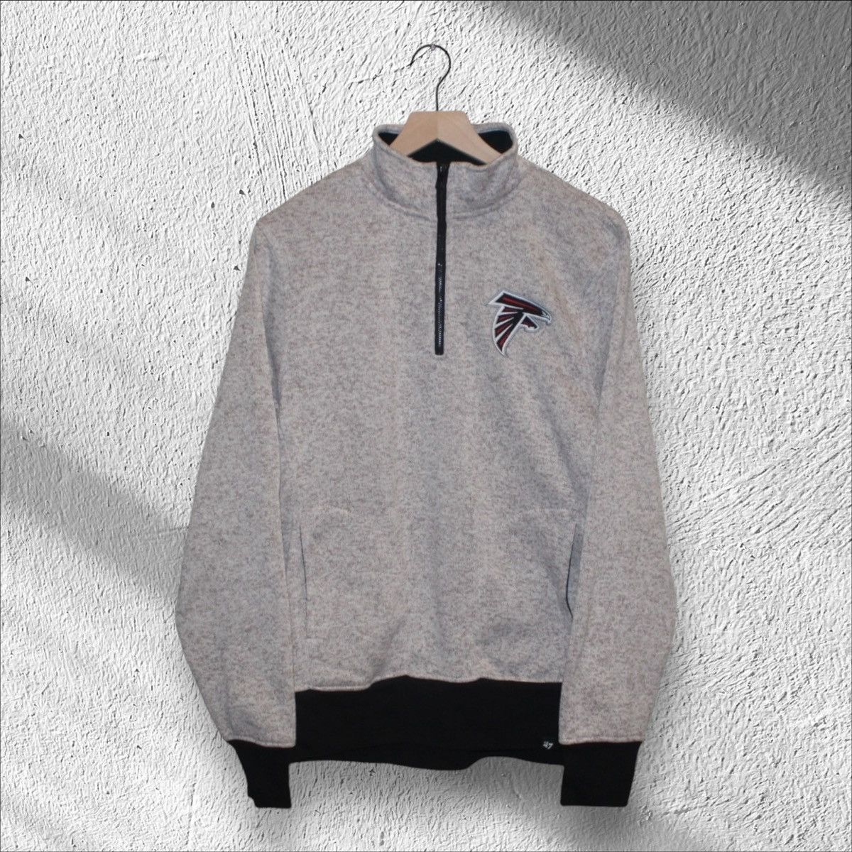 47 Brand Atlanta Falcons 47 Brand Half Zip Pullover Medium Size US M / EU 48-50 / 2 - 1 Thumbnail