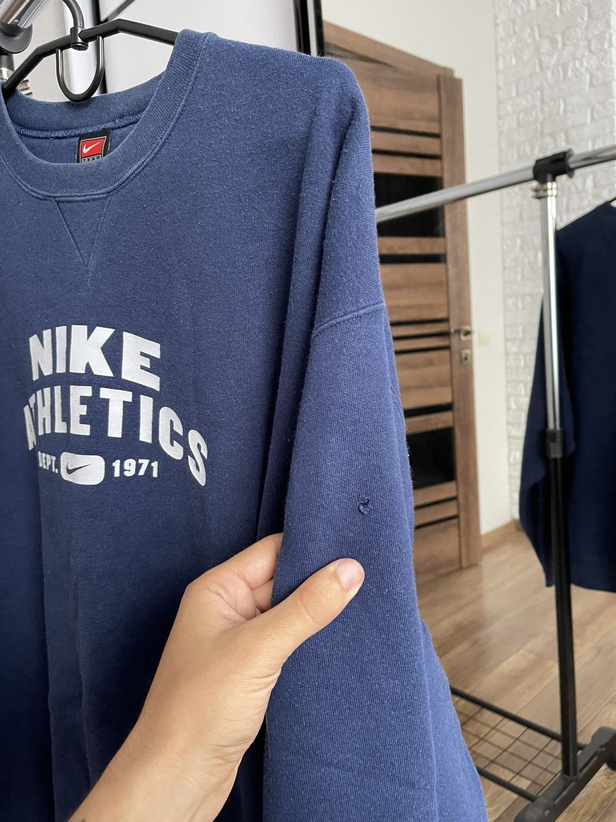 Nike Nike Athletic Sweatshirt Vintage Crewneck 90s Size US XL / EU 56 / 4 - 14 Thumbnail