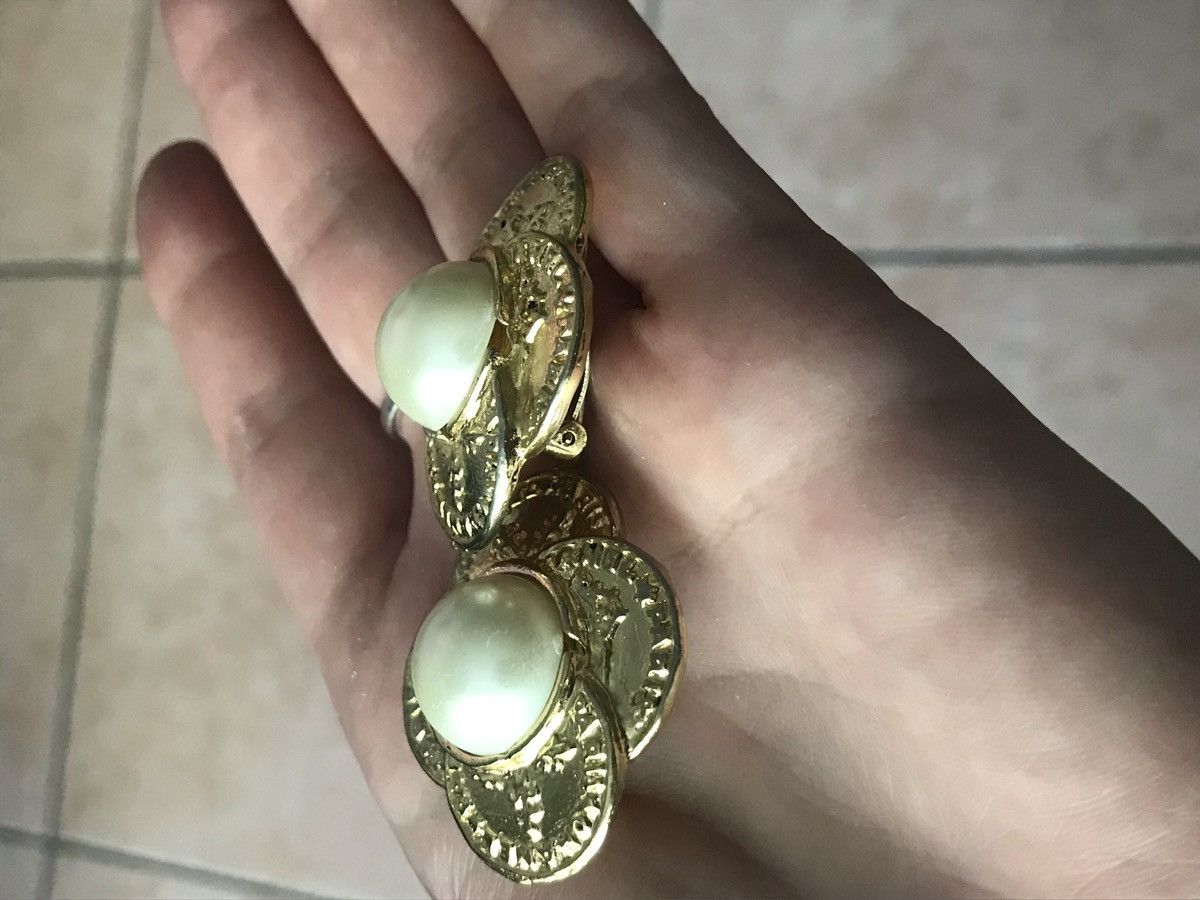 Chanel Earrings Chanel vintage Size ONE SIZE - 4 Thumbnail