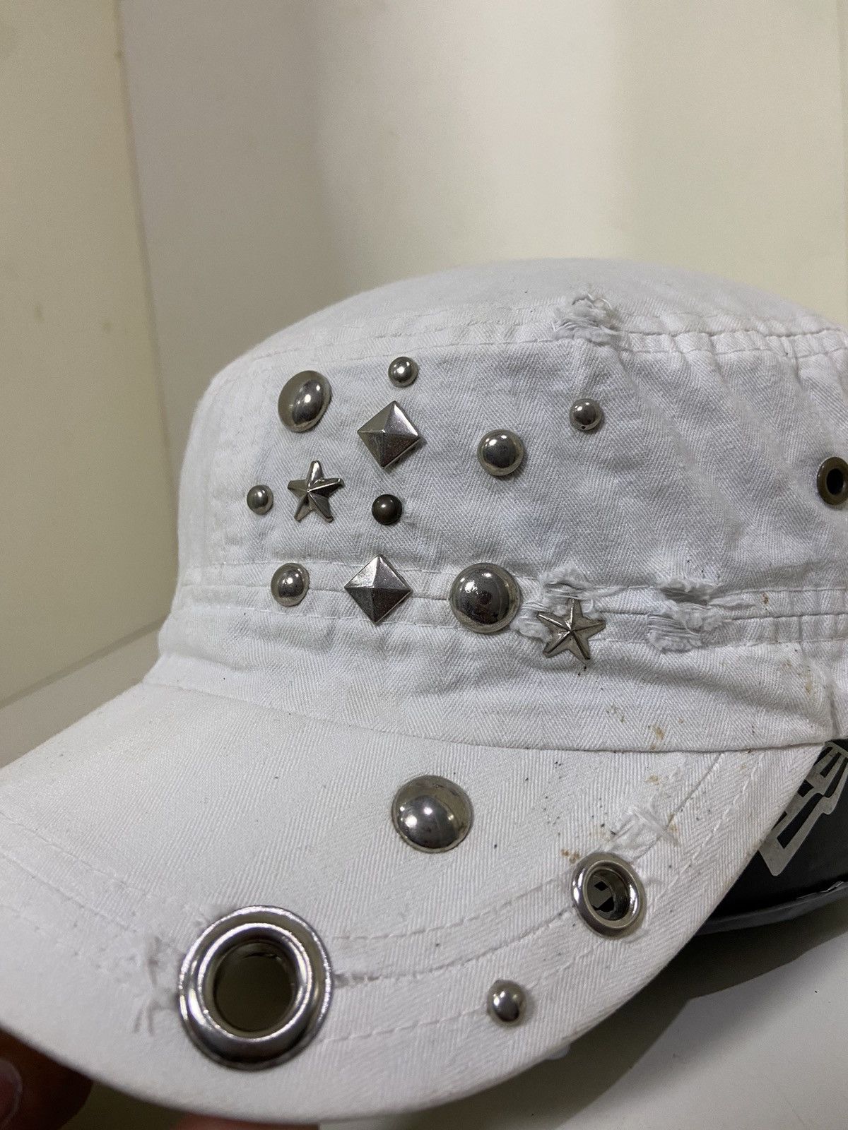 If Six Was Nine 2000s button studded ifsixwasnine patrol hat Size ONE SIZE - 3 Thumbnail