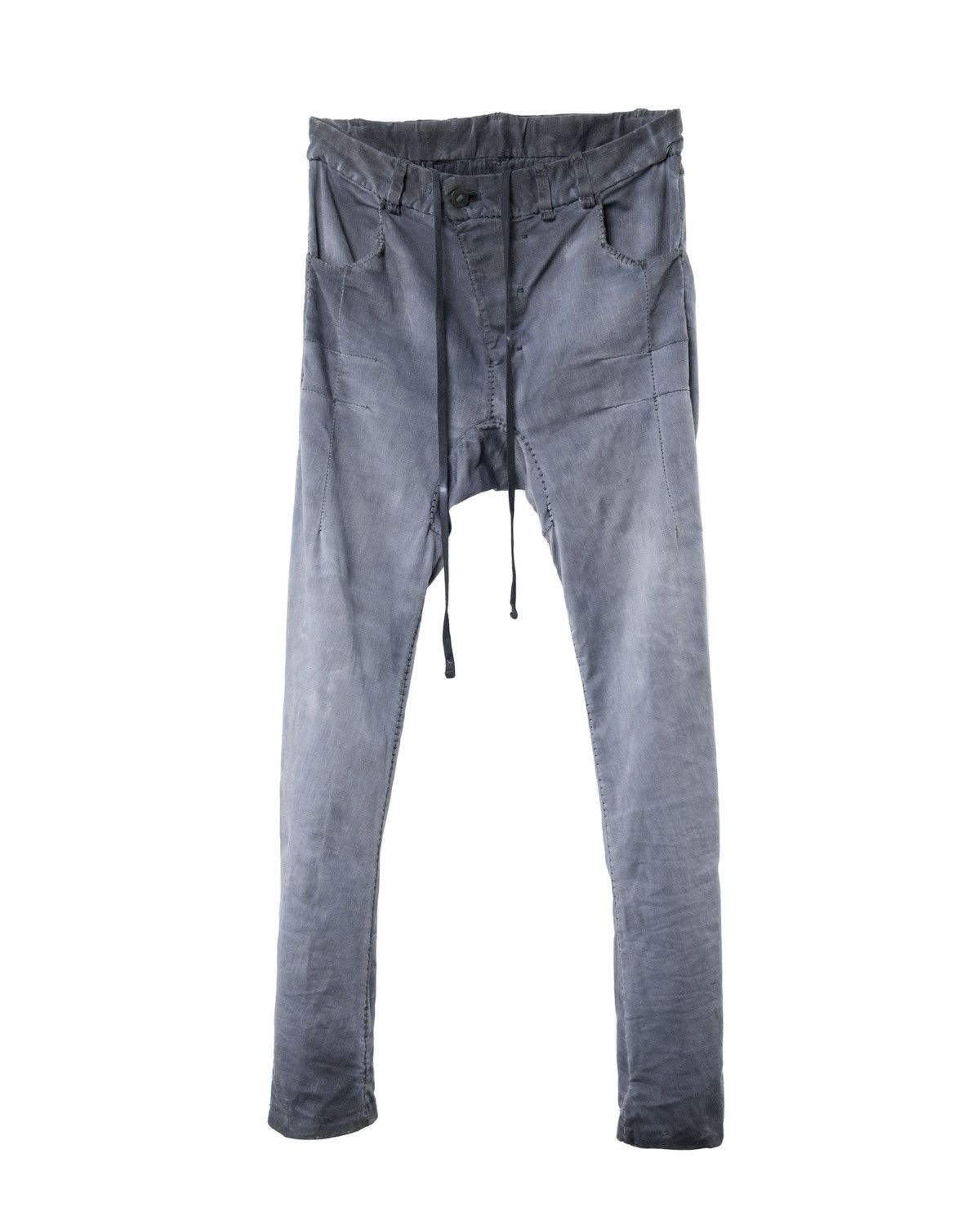 Boris Bidjan Saberi Boris Bidjan Saberi PH13 HS Handstitched Blue Pants Size US 34 / EU 50 - 1 Thumbnail