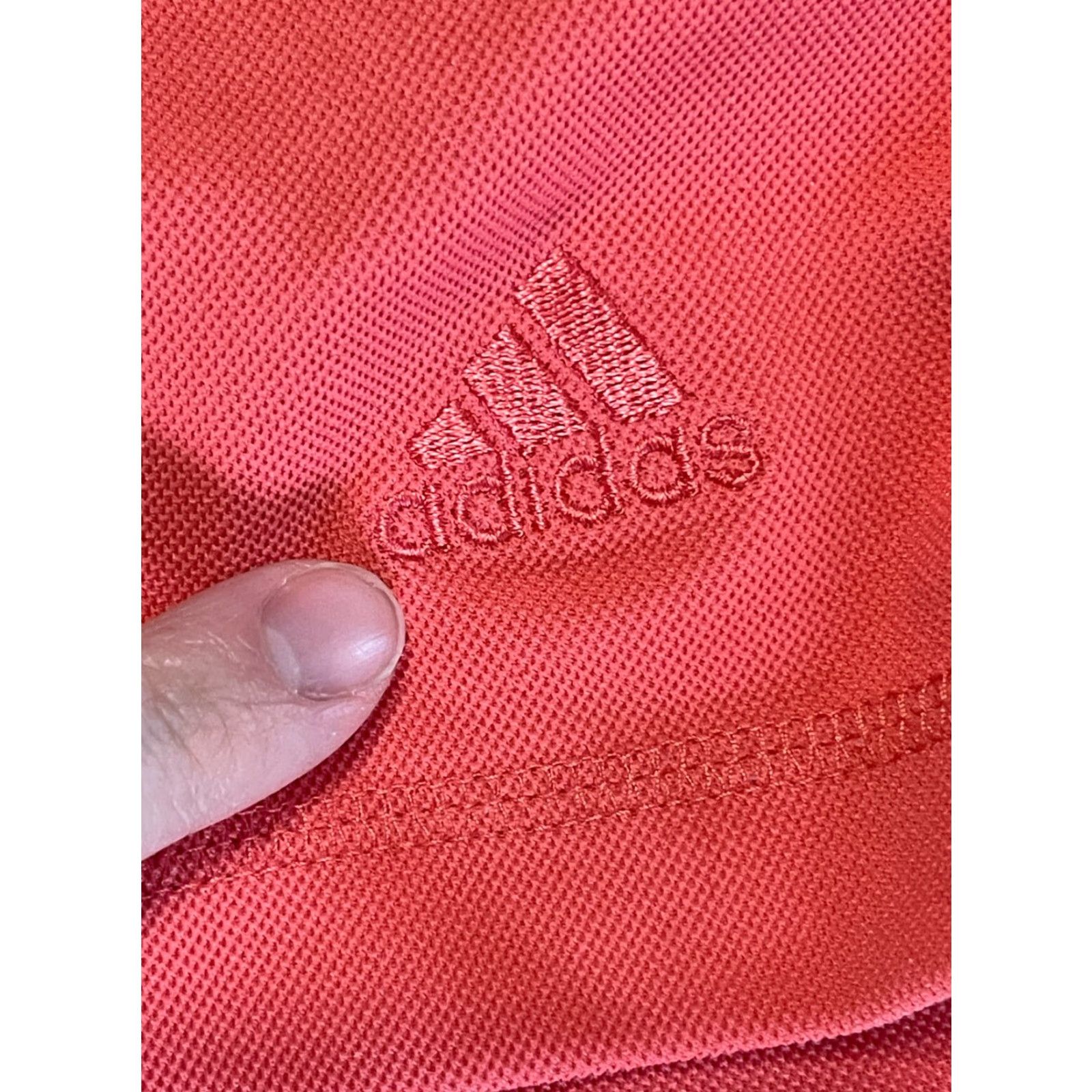 Adidas adidas Shorts Women's Medium Orange Pull On Logo Activewear Size 32" / US 10 / IT 46 - 3 Thumbnail