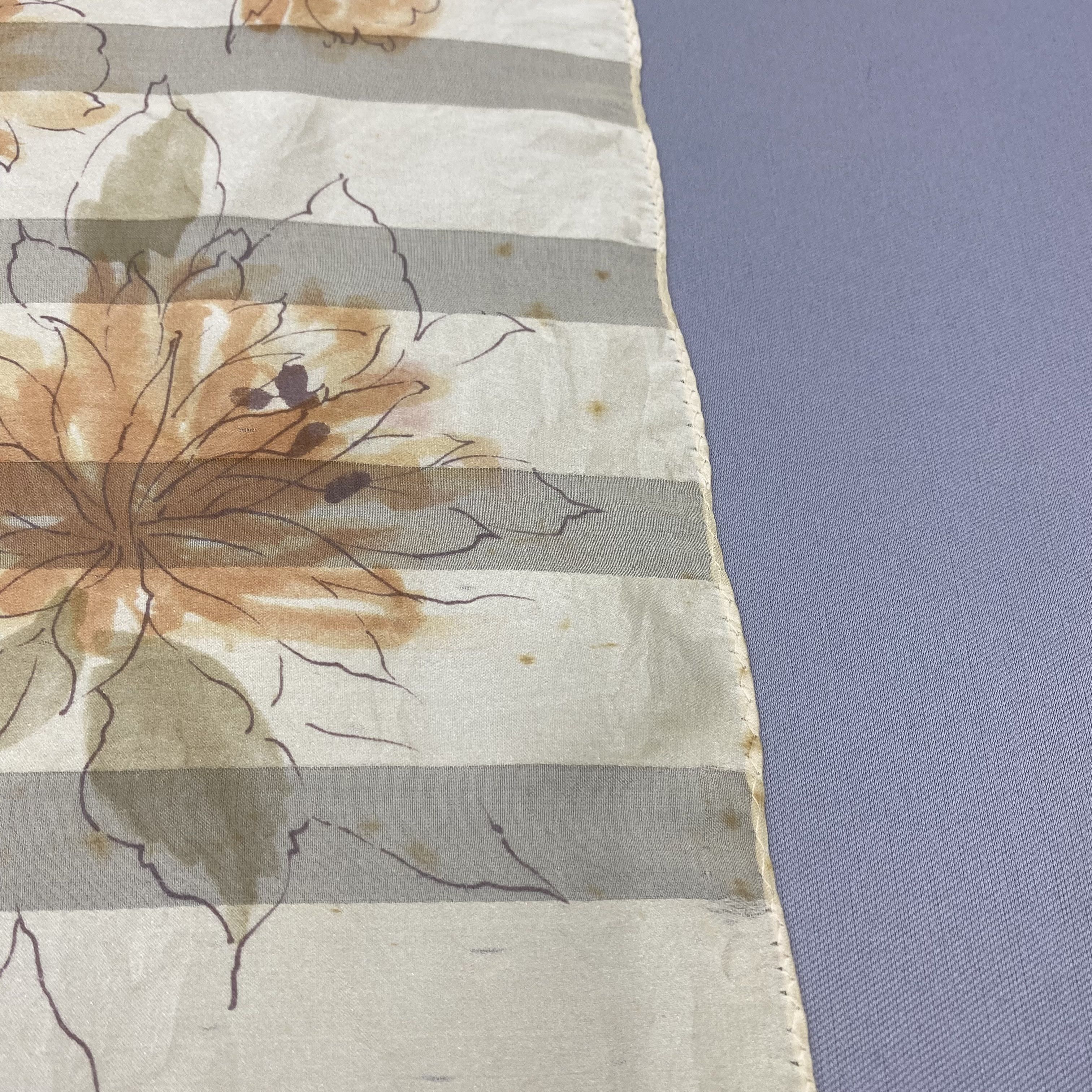 Japanese Brand Vintage Franck Olivier SILK Scarf Twill Stole Wraps Scarves Size ONE SIZE - 10 Thumbnail
